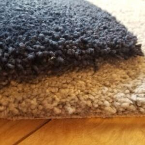 Blue and Gray Carpet Squares